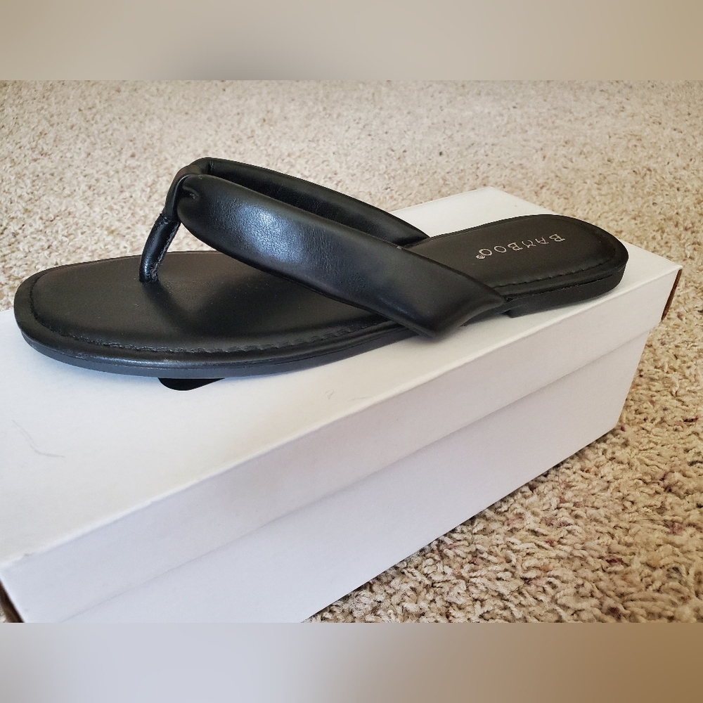 Black sandals